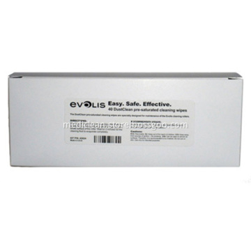 Evolis A5024 DustClean Pre-saturated Cleaning Wipes